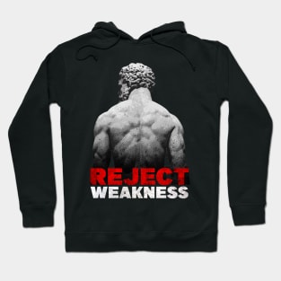 Back of Hercules - Reject Weakness Hoodie